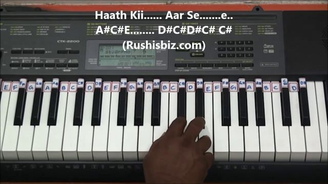 Chupke Se Lag Ja Gale - Piano Tutorials - Saathiya | 1200 Songs BOOK/PDF @399/- 7013658813 смотреть онлайн