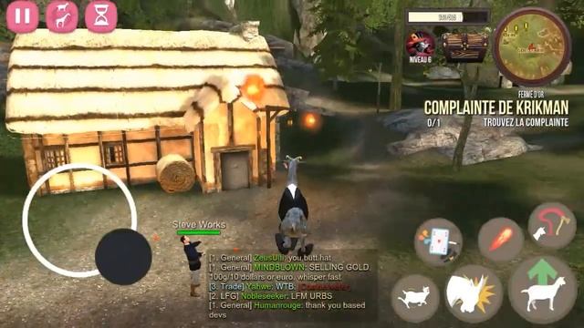 Goat Simulator MMO Android Test смотреть онлайн