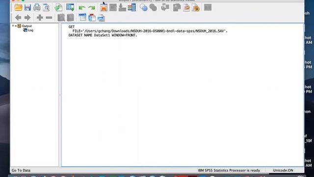 SPSS - Delete Variables смотреть онлайн