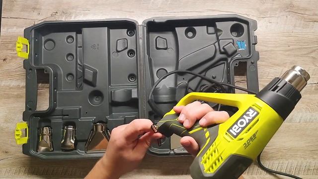 Фен промышленный Ryobi EHG2020LCD !!!650 °С за 5 минут!!!Лёгкий и удобный!!!Пригодится везде !!! смотреть онлайн