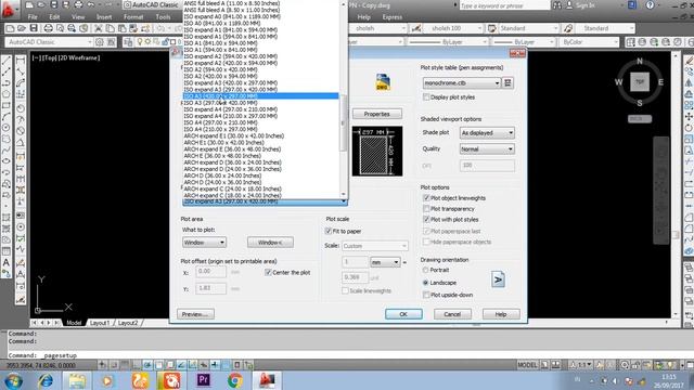 Cara mudah print kertas A3 di autocad - Tutorial Autocad смотреть онлайн
