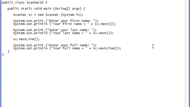 Java Lesson 18 - Scanner Class 02 - Example Programs смотреть онлайн