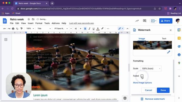 How to add background image in Google Docs смотреть онлайн