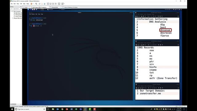 Kali Security Tools Part 1: DNS Analysis смотреть онлайн