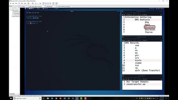 Kali Security Tools Part 1: DNS Analysis