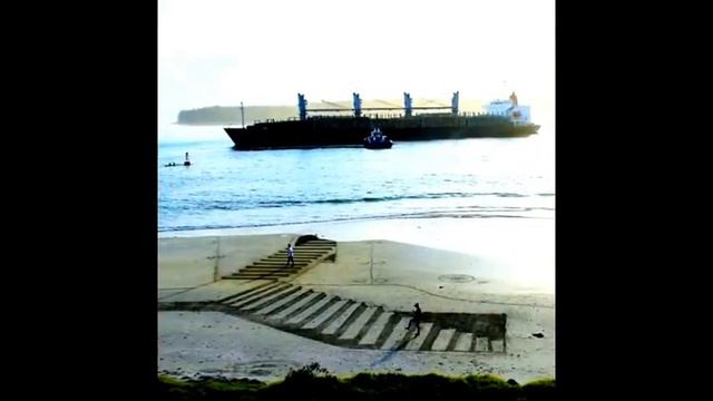 Рисунки на песке - Drawings in the sand смотреть онлайн