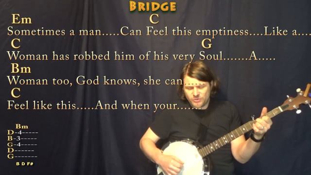 Soulshine (Allman Brothers) Banjo Cover Lesson In G With Chords/Lyrics