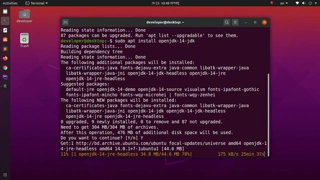 #openjdk-14 | How to install openjdk-14 on Ubuntu 20.04 LTS or Linux | Install JDK/Java on Ubuntu смотреть онлайн