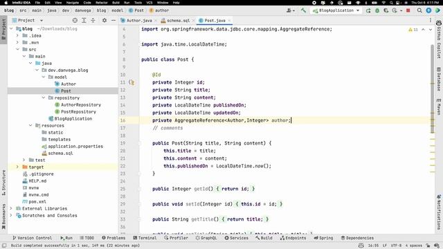 Spring Data JDBC Tutorial: How to simplify data access in Spring Boot смотреть онлайн
