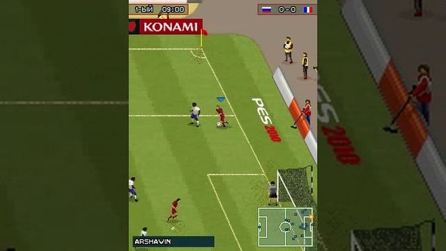 PES 2010 Mobile RUS - Туториал как забить вратарём смотреть онлайн