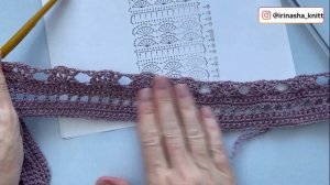 платье крючком 1 часть