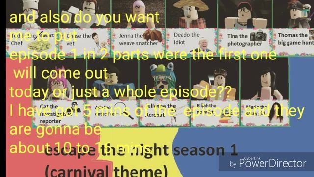 Escape the night roblox carnival theme news смотреть онлайн