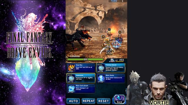 [FFBE] Kingsglaive - The Wicked Beast Cerberus Full Clear All achievements! смотреть онлайн