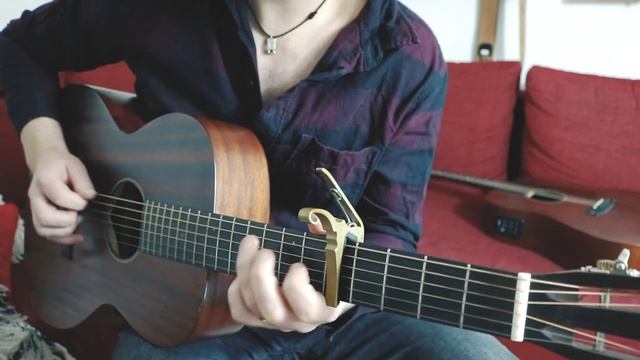 How to play chords in open D tuning смотреть онлайн