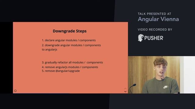 Angular Vienna, ngUpgrade - From AngularJS to Angular, March 2018 смотреть онлайн
