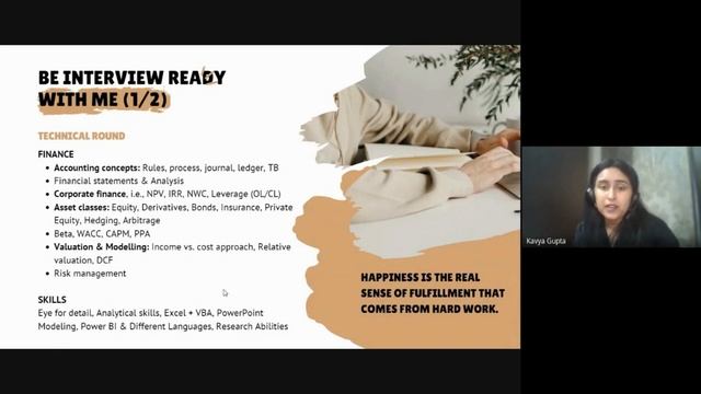 Finance Interview concepts & answers ?✅ Learn from scratch with me #technicalround #big4 #jobsearch смотреть онлайн