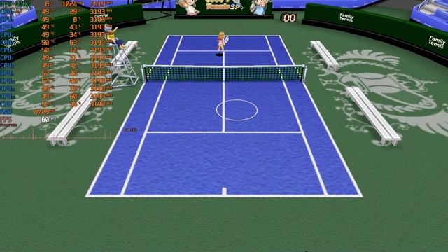 FAMILY TENNIS SP | CEMU | TESTE DESEMPENHO XEON E5-2667 | GTX 1070 | GAMEPLAY смотреть онлайн
