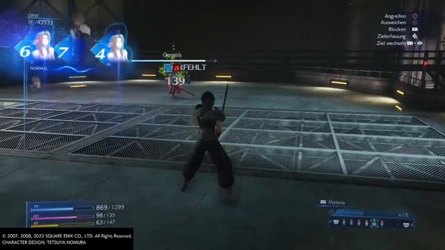 Crisis Core - Final Fantasy VII - Reunion [PS4] (German/Deutsch) Part 017 смотреть онлайн