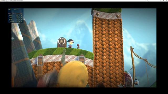 LittleBigPlanet 3 - RPCS3 TEST 2 (InGame / Playable?)