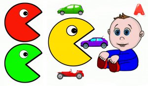 Пэкмен и Малыш играют в машинки - Мультики для детей - Мультики про машинки