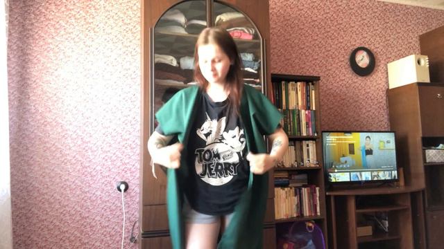ШЬЮ ПЛАТЬЕ кимоно по видосу Fancy smth.💃🏽 смотреть онлайн