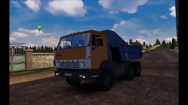 Kamaz 55111 (Euro Truck Simulator 2) смотреть онлайн