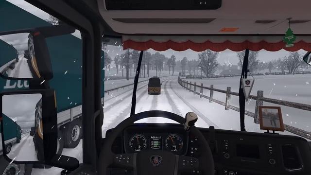 ETS2 1.30.2.2s (Special Transport DLC!!!) - Scania R NextGen - Olsztyn (PL) - Białystok (PL) смотреть онлайн