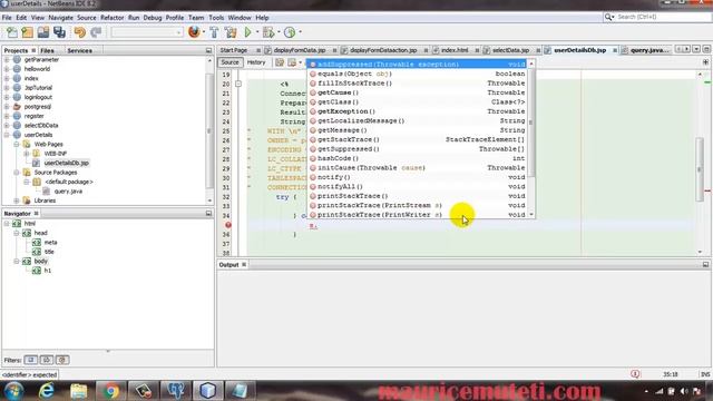 How To Create Database Postgresql Jsp PgAdmin Java Sever Pages Tutorial смотреть онлайн