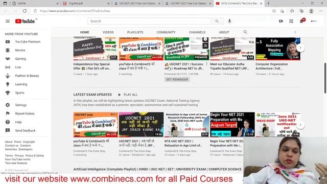 Why Online Class Program? | youTube & Paid class में क्या है फर्क ? | UGC NET JRF | Rashmi Ma'am смотреть онлайн