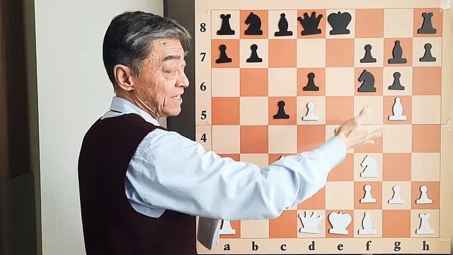 2) Модерн-Бенони. Куэллар-Фишер.Сус, 1967г. Шахматы смотреть онлайн