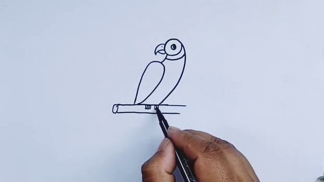 Как нарисовать попугая? смотреть онлайн