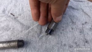 Меняем клапан на форсунке.