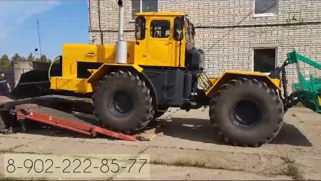 К-700 Трамбовщик силоса с отвалом. Отгрузка в Саратовскую область. Капитальный ремонт. смотреть онлайн