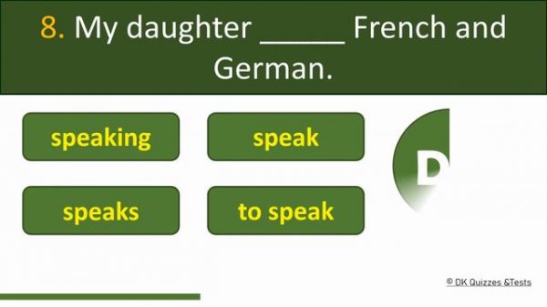 Present Tenses: Present Simple, Present Continuous, Present Perfect | Grammar Test