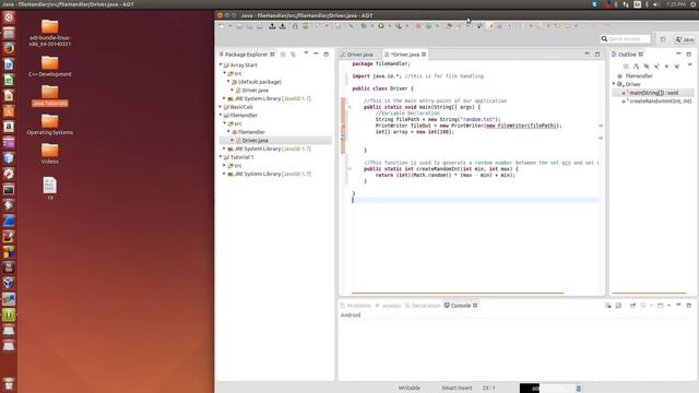 Java Tutorial - 19 - File Writing смотреть онлайн