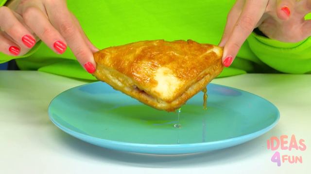 КВАДРАТНАЯ ТРЕУГОЛЬНАЯ или КРУГЛАЯ ЕДА ЧЕЛЛЕНДЖ #4 от Ideas 4 Fun Challenge смотреть онлайн