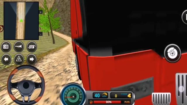 Offroad Uphill Bus Simulator Driving #12 - Tourist Passenger Driving Games - Android Gameplay смотреть онлайн