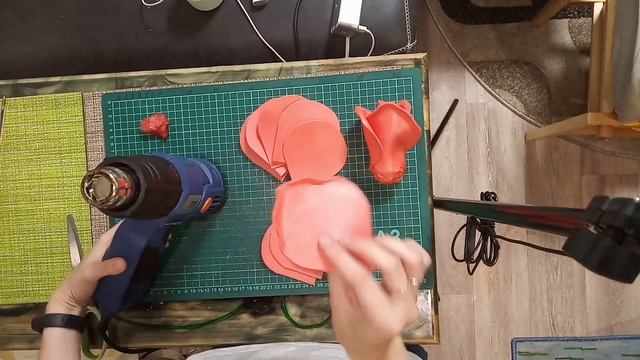 Интерьерная роза из изолона. Часть 1. Сборка бутона смотреть онлайн