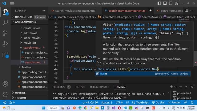 Angular Tutorial for Beginners 59: Filter or Searching in Hindi using valueChanges смотреть онлайн