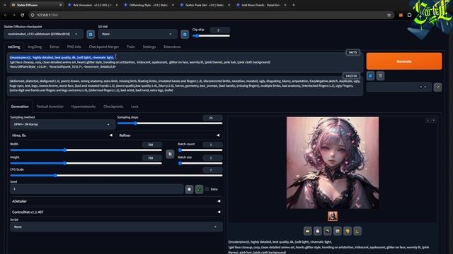 ТОП АНИМЕ в STABLE DIFFUSION смотреть онлайн