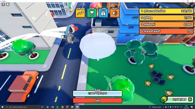 ROBLOX - Tornado Simulator - LEVEL 1000 смотреть онлайн