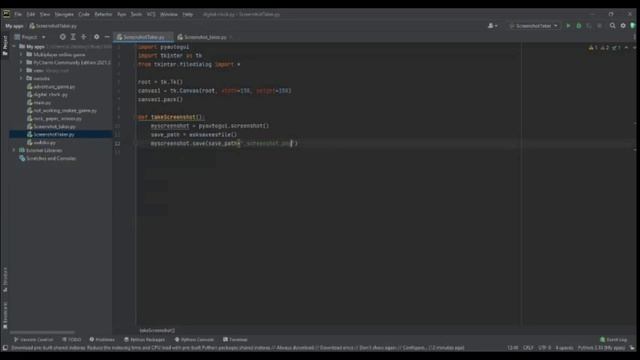 Python for beginners #1 | How to make a screenshot taker смотреть онлайн