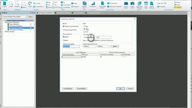 DXF Import and Manipulation in Circuitstudio смотреть онлайн