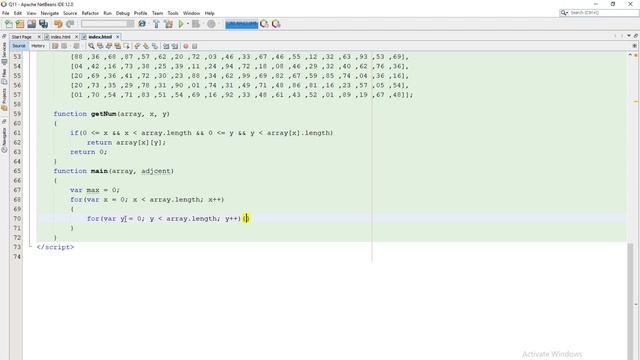 Project Euler Problem 11 Largest product in a grid Javascript смотреть онлайн