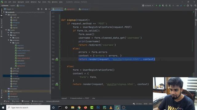 Python Django Tutorial - #8 - Completing Signup and Login System смотреть онлайн