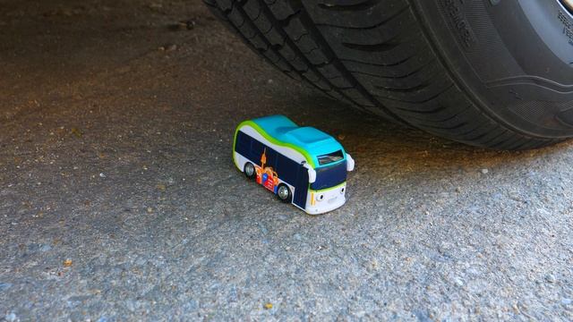 Crushing Crunchy & Soft Things By Car! - EXPERIMENT: CAR Vs Rainbow Fish