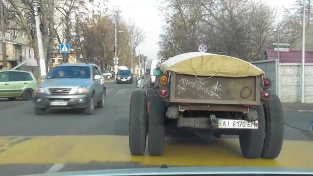 Рэт Род на базе ГАЗ-53. Мощный звук V8 ЗМЗ-53 на прямотоках