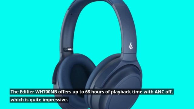 ? Edifier WH700NB Active Noise Cancelling Headphones Review: 68 Hours of Playtime! ? смотреть онлайн