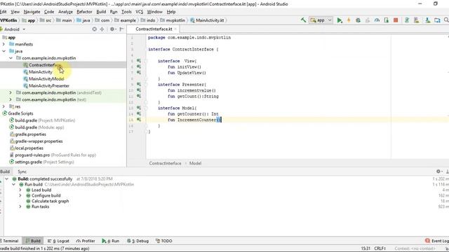 Example Kotlin android design MVP beginner смотреть онлайн