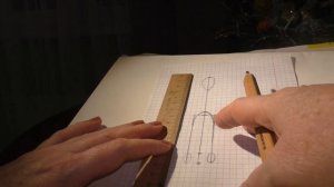 Построение схемы проволочного каркаса для ватной  елочной игрушки.